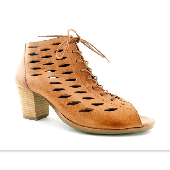 Unworn PAUL GREEN Leather Bootie Sandals 8.5US/6UK - Picture 1 of 7